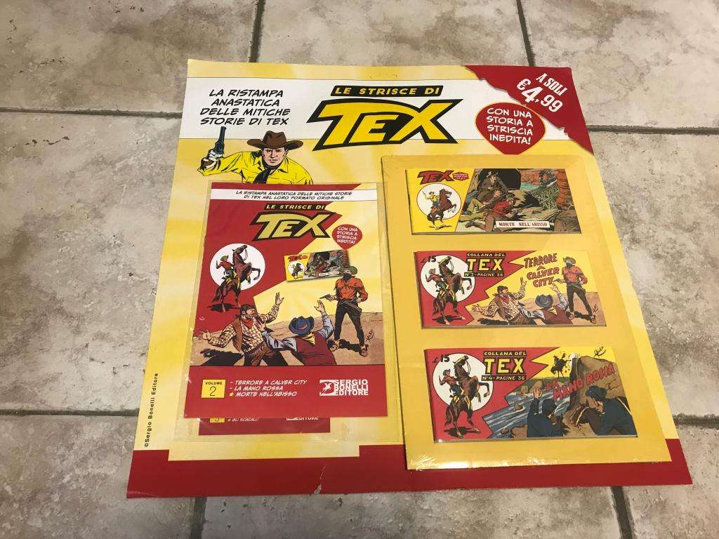 Fumetti - Tex 2021 rist. strisce 2a uscita
